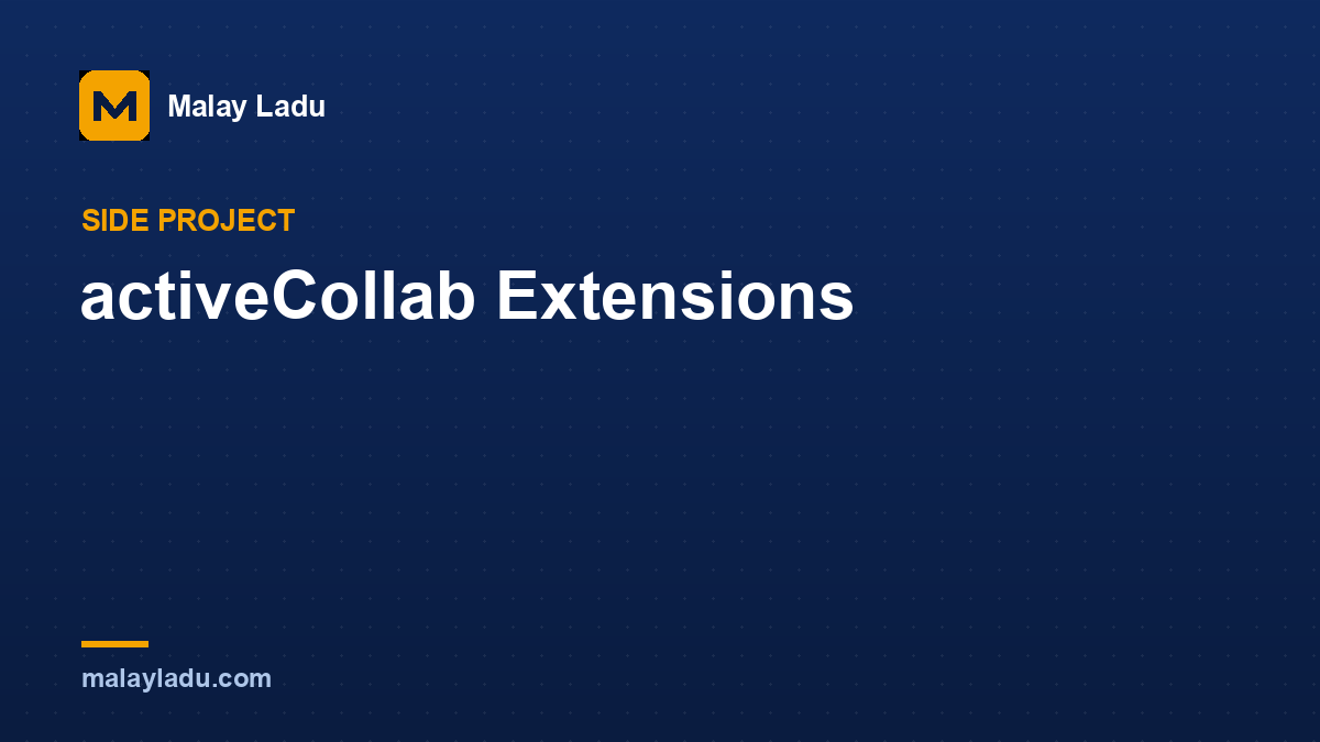 activeCollab Extensions